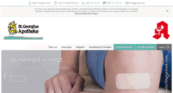 Desktop Screenshot of georgius-apotheke.de